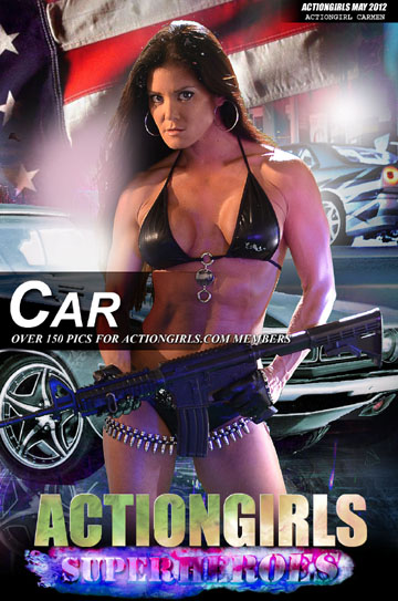 Actiongirls Hero Carmen Car