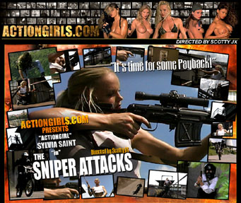 Sylvia Saint in... The Sniper Part 3 - The Sniper Attacks